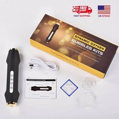 Facial SPA CO2 Bubble Oxygen Beauty Machine Gel Skin Bright Recharge Pods Kit
