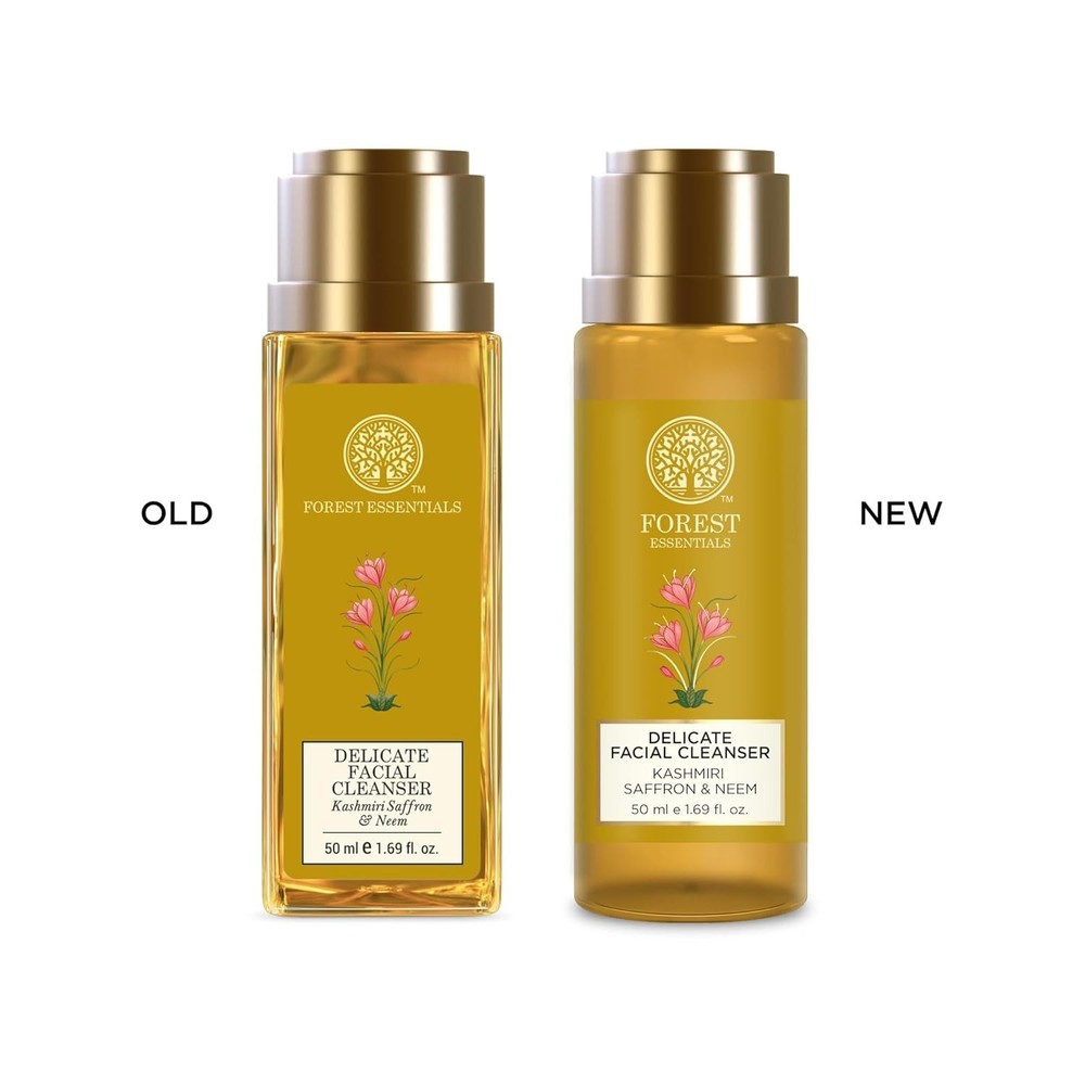 Forest Essentials Ayurvedic Purifying Face Wash Saffron & Neem, 50ml