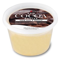 16 oz. Raw Cocoa Butter 100% Pure Natural FOOD-GRADE Prime Pressed Cacao Butter