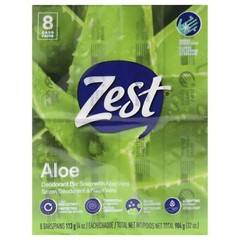 Fresh Aloe Skin Cleaning Agent 4 Ounce Pack of 8 Refreshing Scent Rich Lather