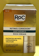 RoC Retinol Correxion Deep Wrinkle Rich Moisturizing Cream 1.7 oz / 48 g no date