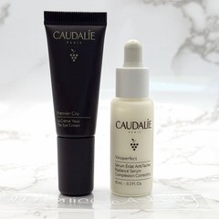 Caudalie Travel Skincare Set Vinoperfect Serum, Vinopure Cleanser Eye Cream Mask