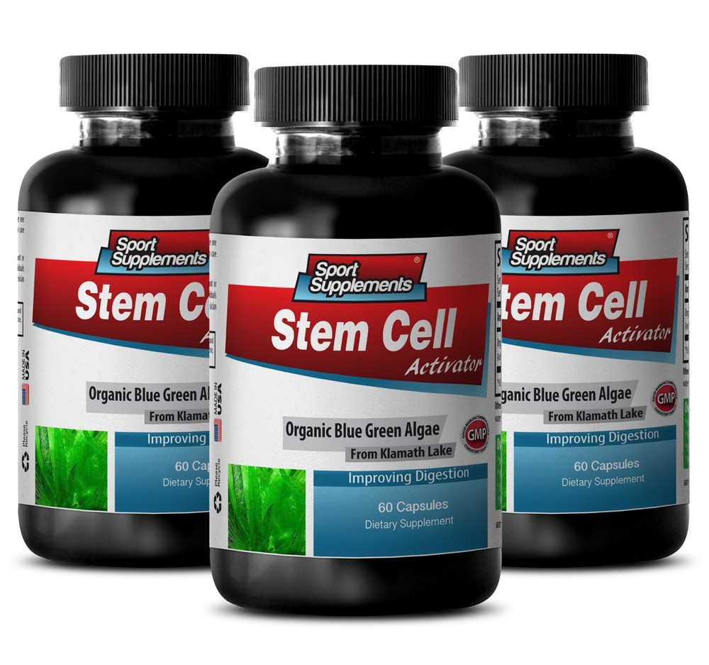 Blue Green Algae – Stem Cell Activator 500mg – Improves Physical Health Caps 3B