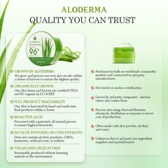 Aloe Vera Gel Made within 12 Hours of Harvest with 96% Pure Organic Aloe Vera…