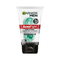 Garnier Men Acno Fight Gentle Cleanser Facewash Sensitive Male Skin 100g