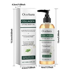 3Pack Collagen Luxury Body Oil Firms Tighten & Hydrate Loose Skin 100ml