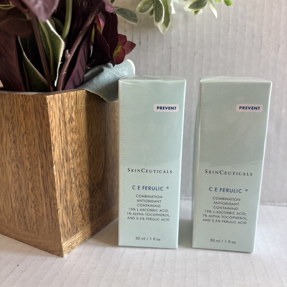 SkinCeuticals C E Ferulic With 15% L-ascorbic Acid Serum 1 fl oz – New lot of 2
