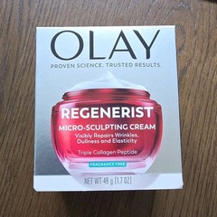 Olay Regenerist Fragrance-Free Daily Use Face & Neck Cream Moisturizer 1.7 oz