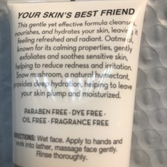 2 Dermasil Oatmeal Facial Cleanser & Toner with Oatmeal & Snow Mushroom 5oz