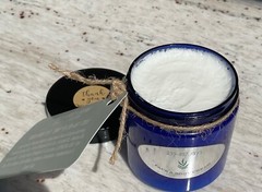 Homemade All Natural Shea Butter Day Cream 4 oz. Jar SPF 15