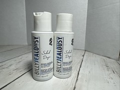 billy jealousy Salad Days Body Scrub 2 Oz Travel Size 2 Bottles Made In The USA