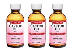 De La Cruz 100% Pure Castor Oil – Skin Hair Eyelashes 2oz
