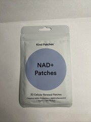 NAD Plus Patches by Kind Patches for Unisex – 30 Count Patches