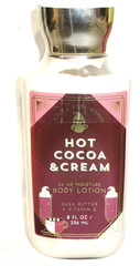 Bath & Body Works Hot Cocoa & Cream Ultra Shea Body Lotion 24 HR Moisture 8 oz