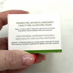 SONAGE Tulsi Soothing Tri Clay Face Mask Full Size 30 ml Vegan Cruelty Free
