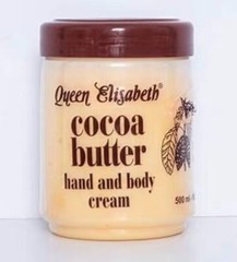 QUEEN ELIZABETH COCO BUTTER HAND,FACE AND BODY JAR CREAM 500ML 16.90 FLOZ…