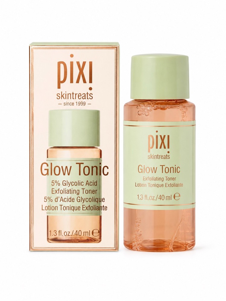 Pixi Skintreats Glow Tonic 5% Glycolic Acid Exfoliating Toner 1.3oz/40ml