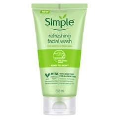 Simple Kind To Skin Refreshing Facial Wash Mild Face Wash 150ml,