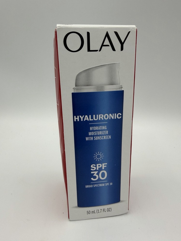 Olay Regenerist Hyaluronic+Peptides Hydrating Moisturizer SPF 30 (Exp 12/26)