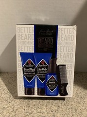 Jack Black Beard Grooming Kit Includes Beard Wash/Beard Lube/Beard Oil (A2)