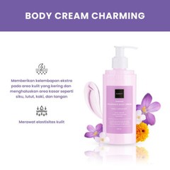 Whitening Body Cream Charming Hyalu Shea Brightening Black Spots SCARLETT 300ml