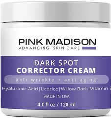 Crema Correctora Antiedad para Manchas Oscuras en Rostro y Cuerpo Hecha 4 Oz