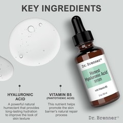 2 oz. Hyaluronic Acid Serum For Skin, Made with 100% Pure Hyaluronic Acid,…