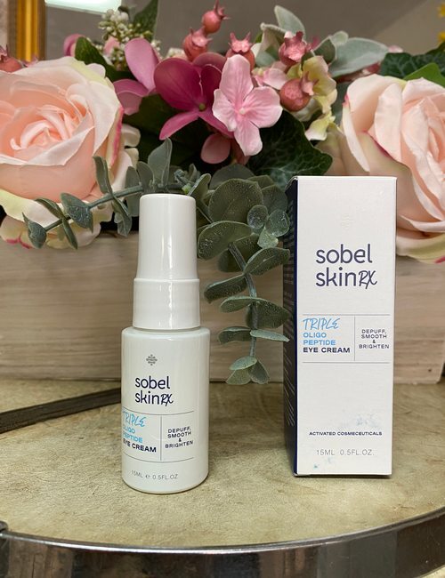 Sobel Skin RX Triple Oligo Peptide Eye Cream .5oz New NIB Anti-Aging Wrinkles