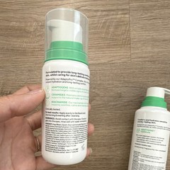 No7 Derm Solutions Hydrating Cream Cleanser 8oz + Cream Fragrance Free