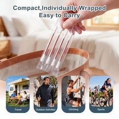 Disposable Iodine Cotton Swabs, Individually Wrapped Medical Iodophor Swabsticks