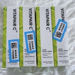 4x SEALED Nature Republic Vitapair C Glow Facial Cream Moisture Vitamin C Lemon