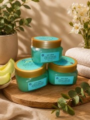 one+other Fresh Melon Body Sugar Scrub, Shea Butter, Paraben/Dye-Free 16 oz