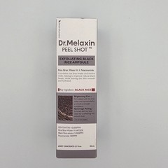 2 X Dr. Melaxin Peel Shot Exfoliating Black Rice Ampoule Exp 2028 2.7 fl oz New