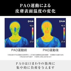 Facial Fitness PAO MTG Face Training Exercise Device Black Japan