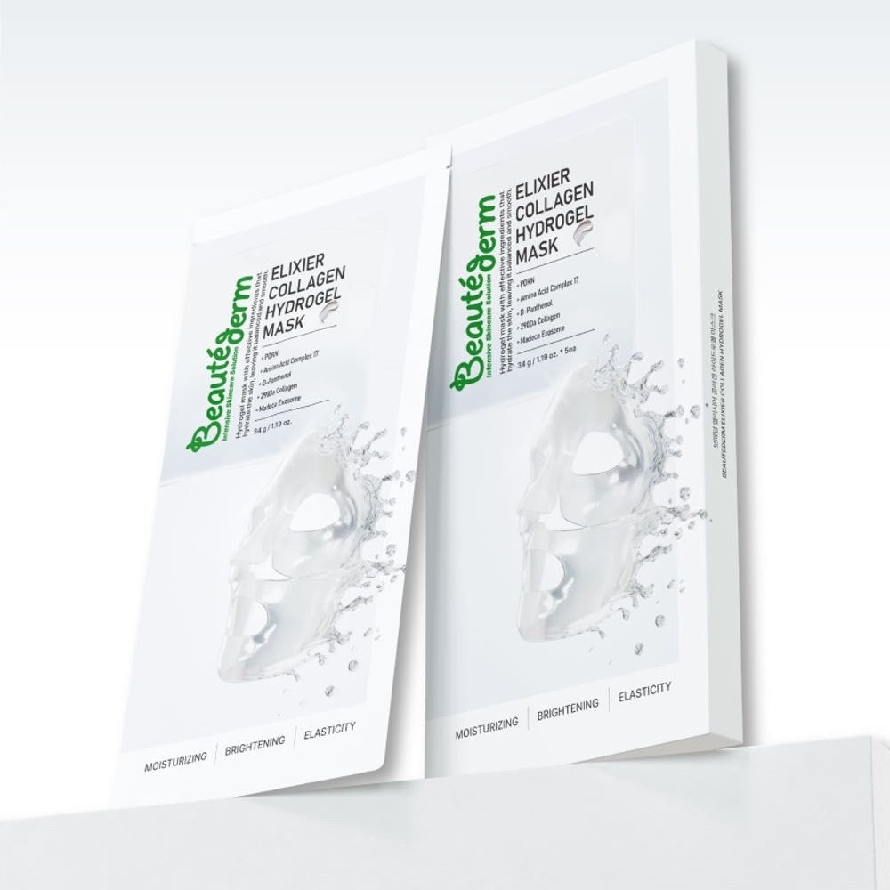 Botedum Elixir Collagen Intensive Hydrogel Mask (5 pcs)+FREE Samples