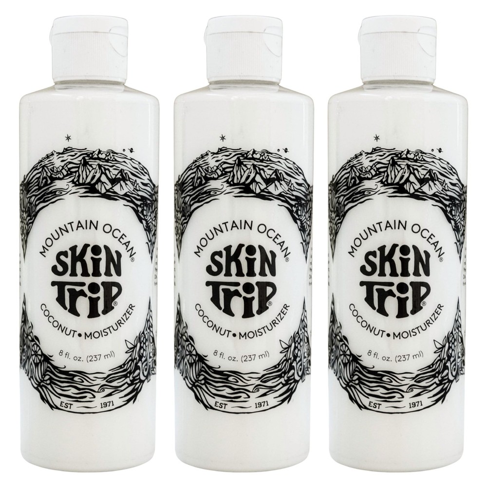 Mountain Ocean The Original Skin Trip Coconut Body Lotion, 8 Oz (Pack of 3),