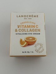 Lanocreme Energizing Vitamin C & Collagen Vitalizing Eye Cream 1 oz New