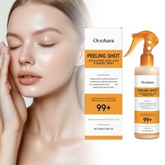 Peeling Shot Kojic Exfoliating Acid Turmeric Spray,100ml Facial Spray Hot US