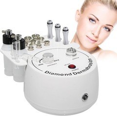 4.0 Big Pump Diamond Microdermabrasion Machine 9-Tips Facial Peel Vacuum Spray