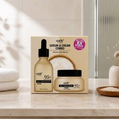 Epielle Korean Beauty Rice & Vegan Ceramide Serum And Cream Combo