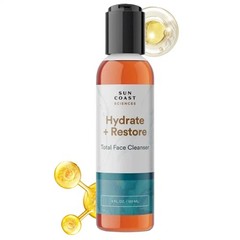 2 Packs 120ml Sun Coast Sciences Fresh Hydrate + Restore Total Face Cleanser