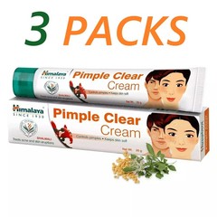 3X PIMPLE CLEAR CREAM 20GM EACH HIMALAYA WITH LONG EXPIRY & FREE SHIPPING