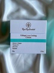 Raw radiantia Collage Luxe Cooling Cream Marine Collagen Vitamin B5 1.76 oz Face