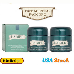 2 Pack La mer the rejuvenating night cream 2 fl. oz/60ml | Fresh Stock in USA