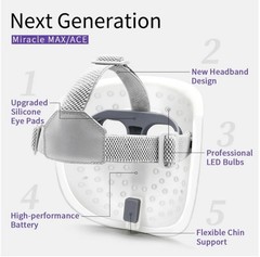 HIME SAMA LED Face Mask 8-Color Wireless Light for Skincare ACE RB-081 New