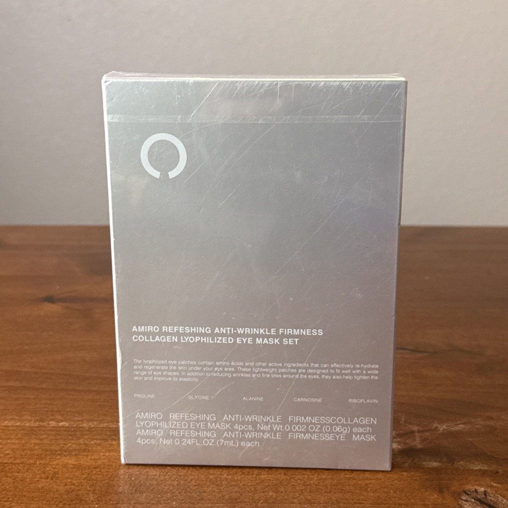 AMIRO Skincare Set Refreshing Anti-Wrinkle Collagen Lyophilized Eye Masks – New!