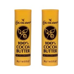 100% Cocoa Butter Stick – All-Natural Cocoa Butter 1 Ounce (Pack of 2)