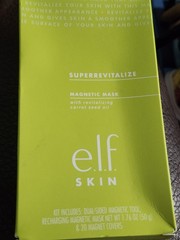 E.L.F. Skin Superrevitalize Magnetic Face Mask w/Revitalizing Carrot Seed Oil