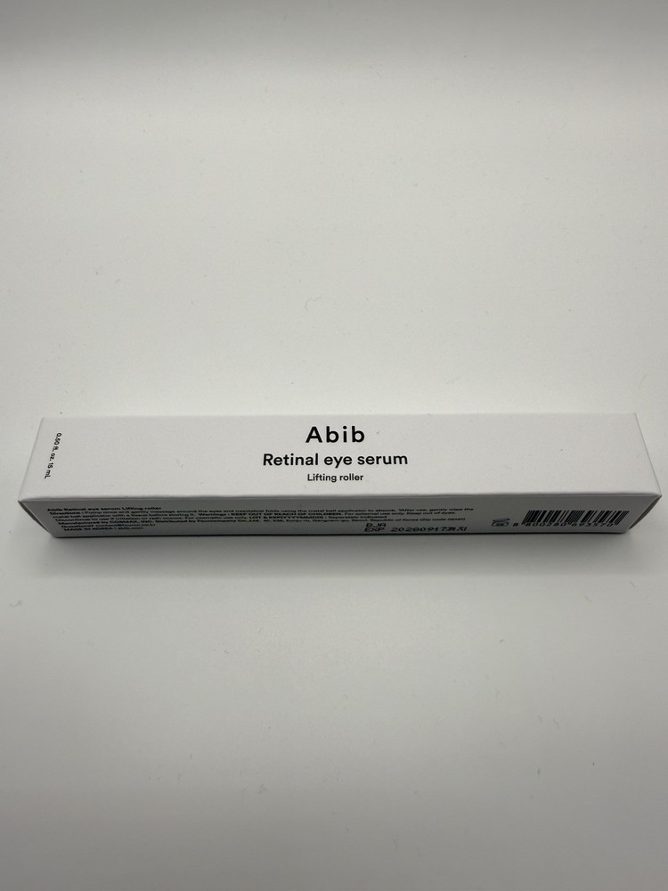 Abib Retinal Eye Serum Lifting Roller 0.5 Fl Oz,15ml Anti-Aging Eye Applicator