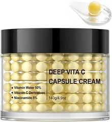 Deep Vitamin C Hydrating Face Cream Capsules, 4.9 OZ Moisturizer